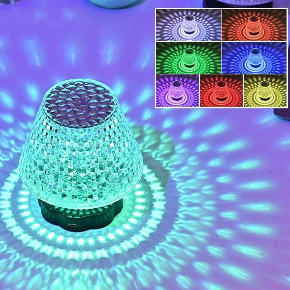 USB Touch Sensor Diamond Crystal Lamp – GadgetsMode