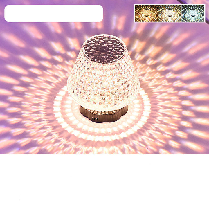USB Touch Sensor Diamond Crystal Lamp – GadgetsMode